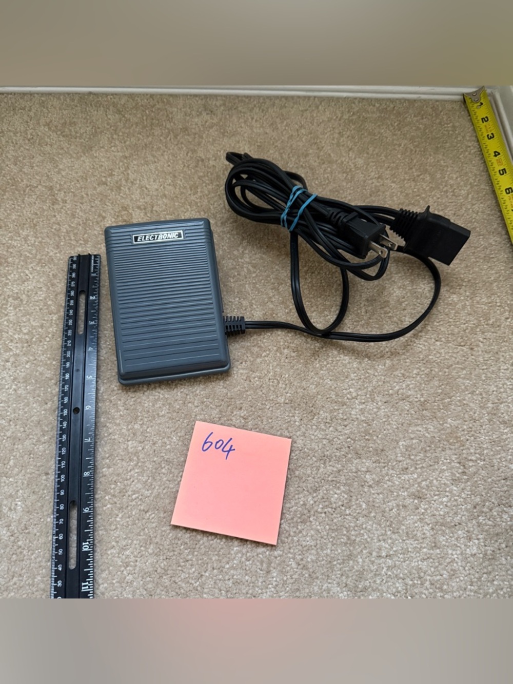 Electric Foot Control Pedal, XC7359 For Brother Sewing Machines Portable